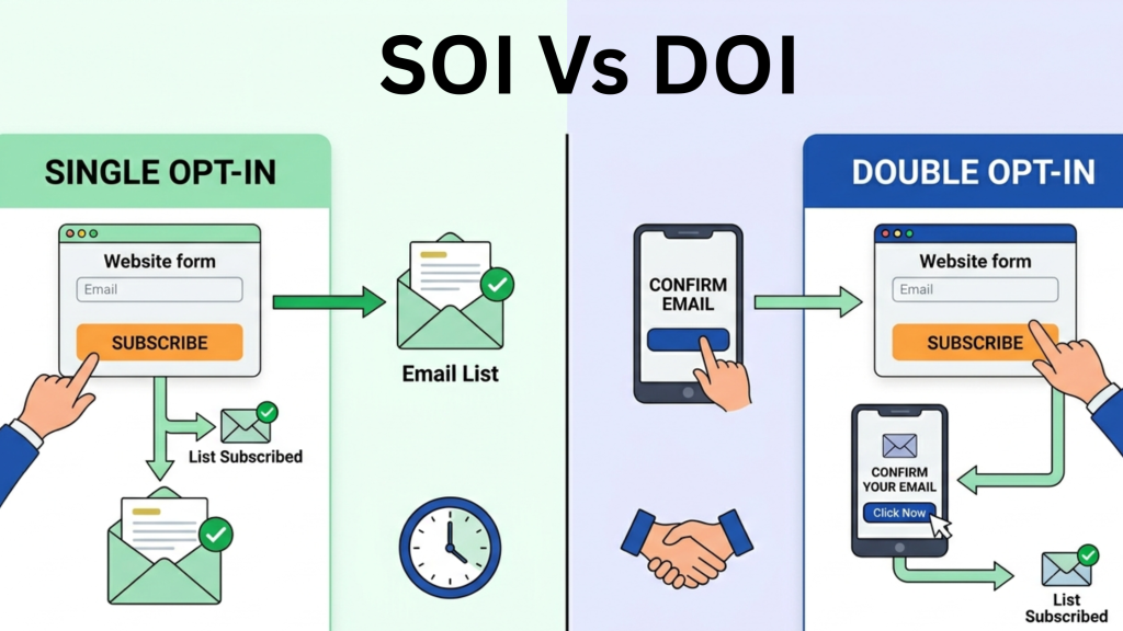 Double Opt-In Vs Single Opt-In for Email Marketing (Pros & Cons)
