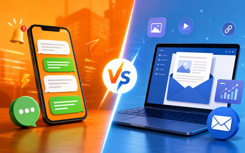 Email Marketing Vs SMS Marketing