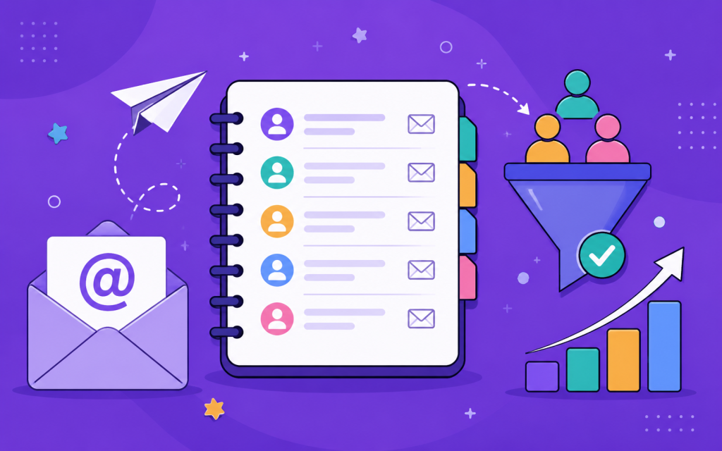 How to make contact list for Email marketing