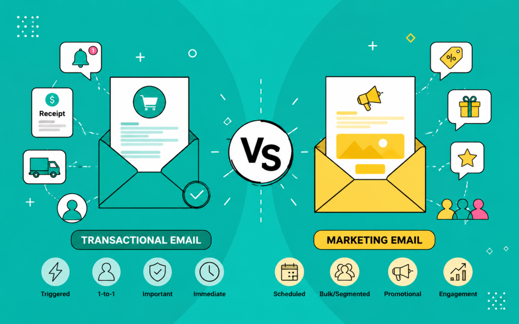 Marketing Email Vs Transactional Emails