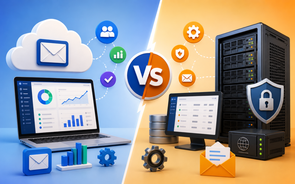 Saas Vs Self Hosted Email Marketing